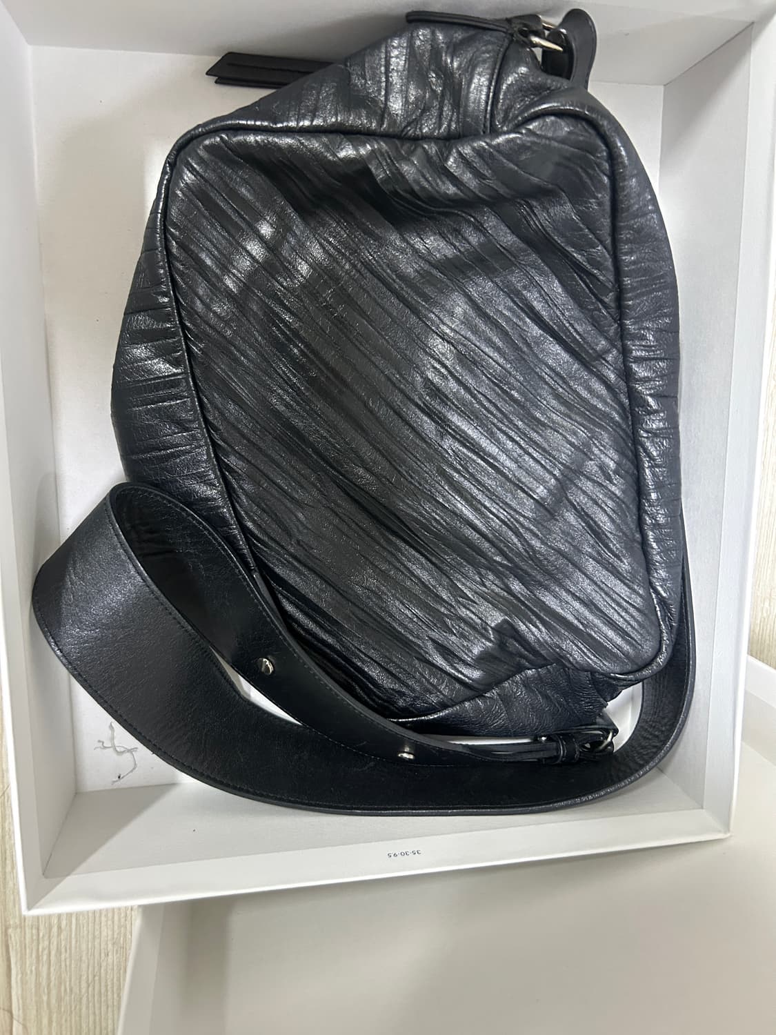 youth 유스 크리즈드 레더 백 상품이미지7