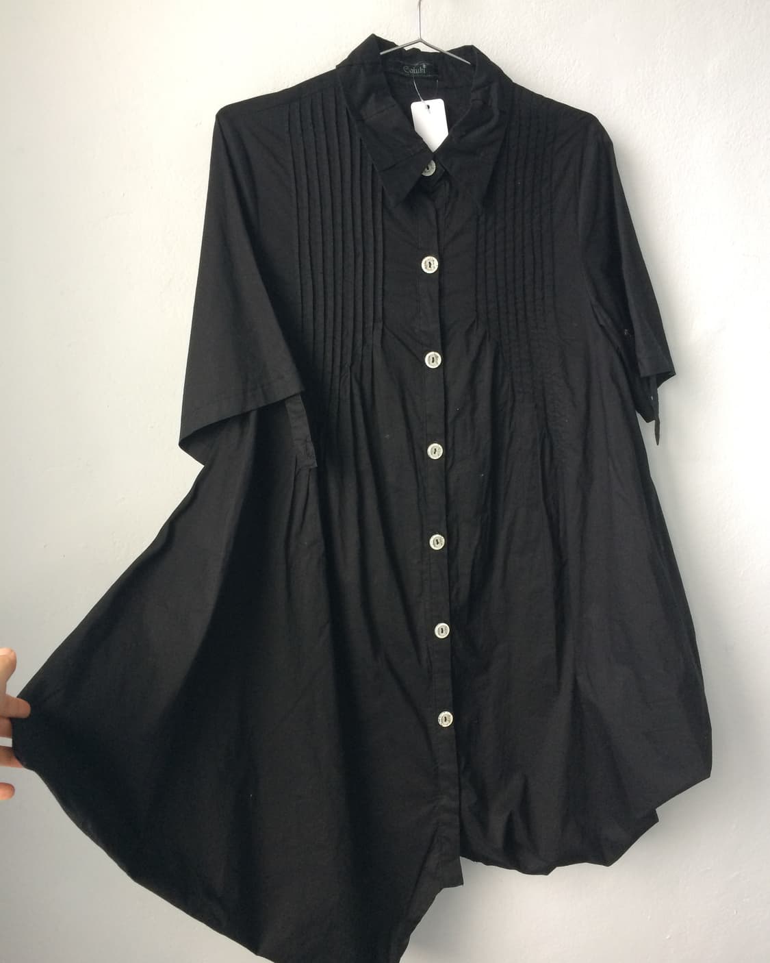 Balloon fit shirt onepiece 상품이미지4