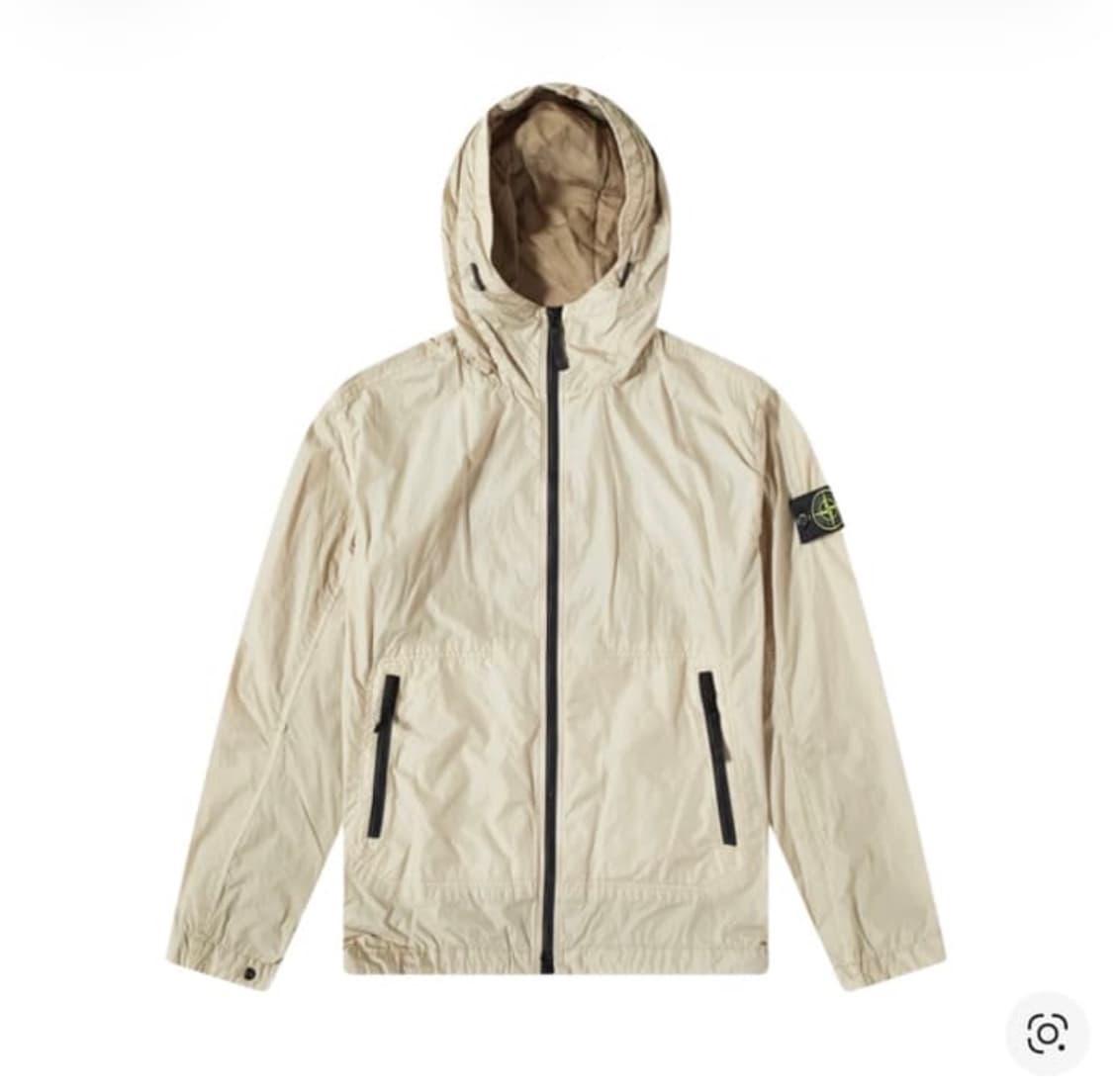 스톤아일랜드 크링클랩스 나일론 가먼트 다이드 후드 자켓 바람막이 L 상품이미지1
