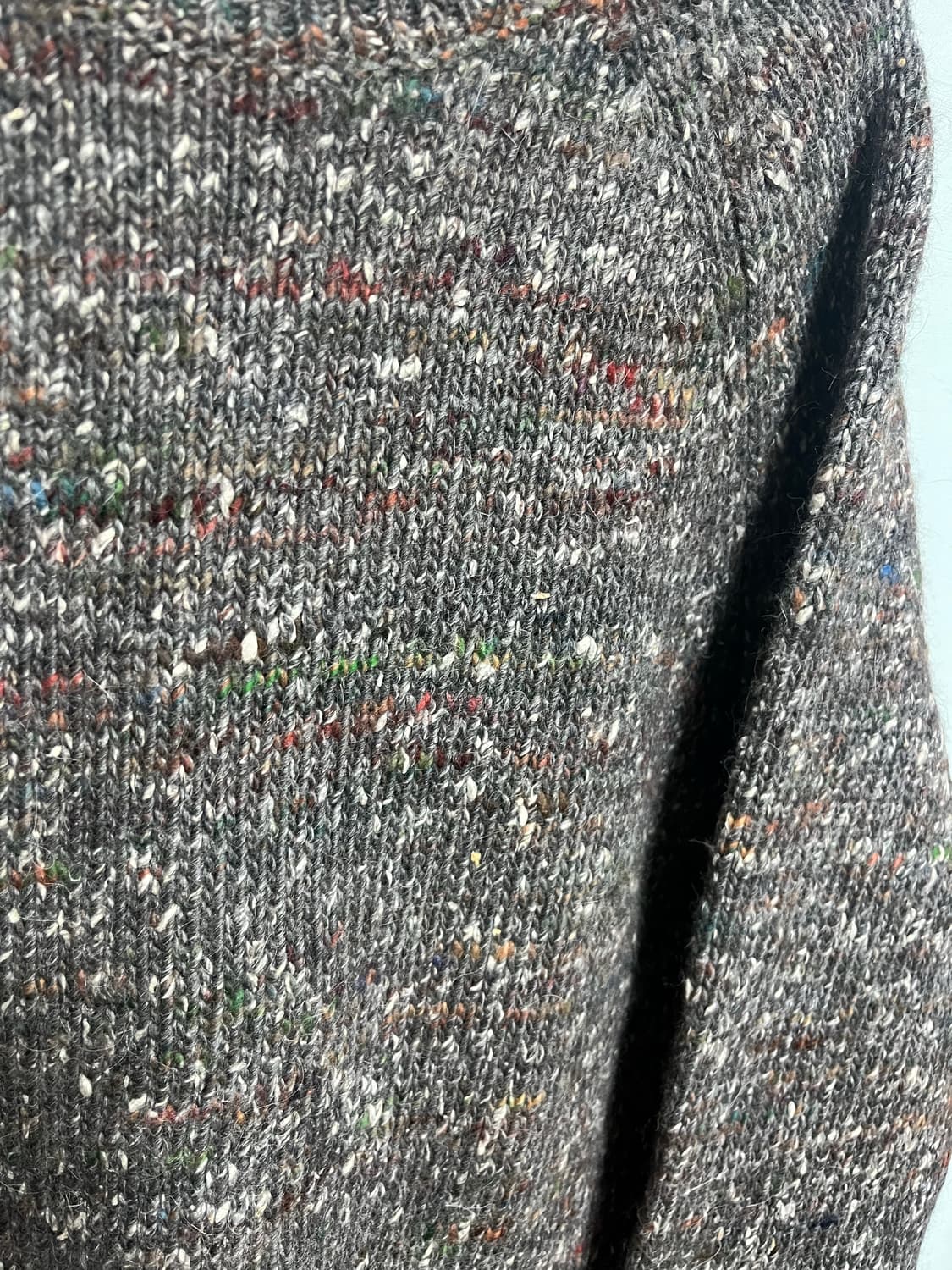 리바이스 그레이 헤링본 니트 스웨터 상품이미지2