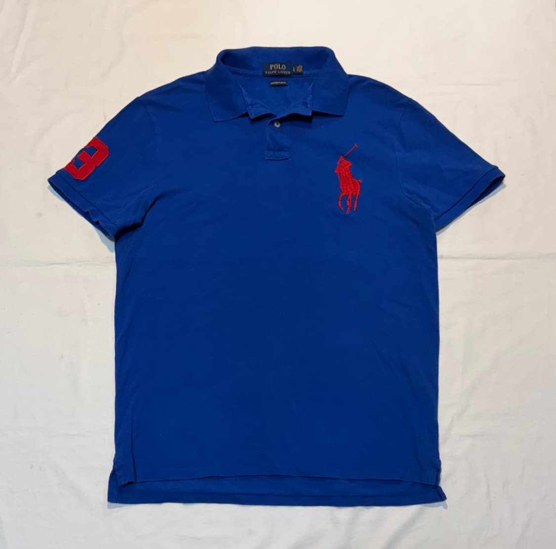 폴로 랄프로렌 빅포니 치프키프 카라티 블루 상품이미지1