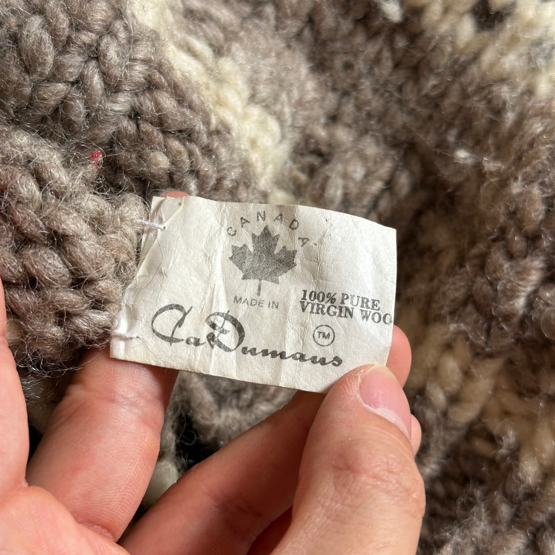 80-90’s Ca Dumaus cowichan cardigan 상품이미지8