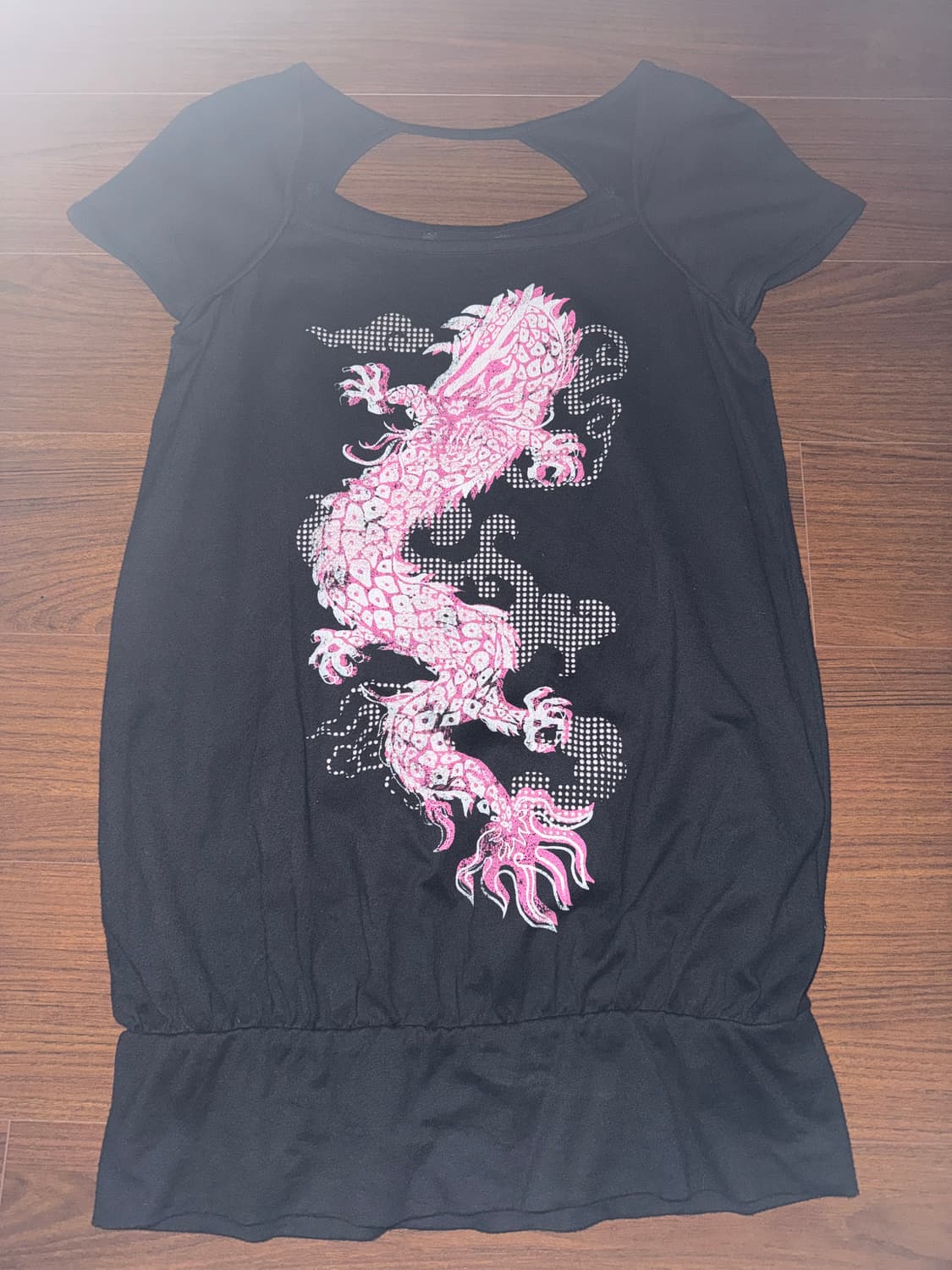 y2k 오리엔탈 반팔 상품이미지1