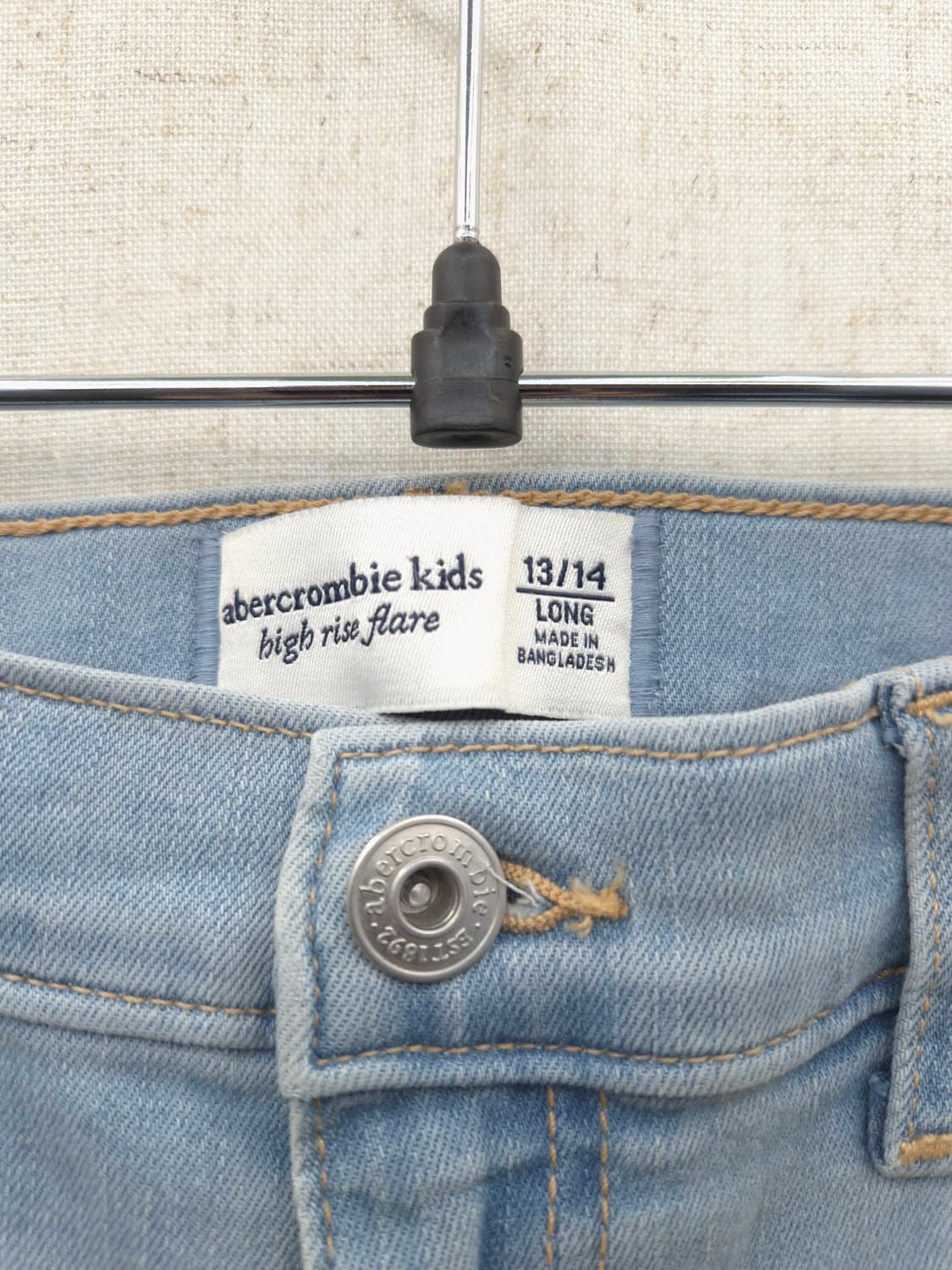 아베크롬비 키즈 데미지 부츠컷 청바지 26인치 상품이미지2