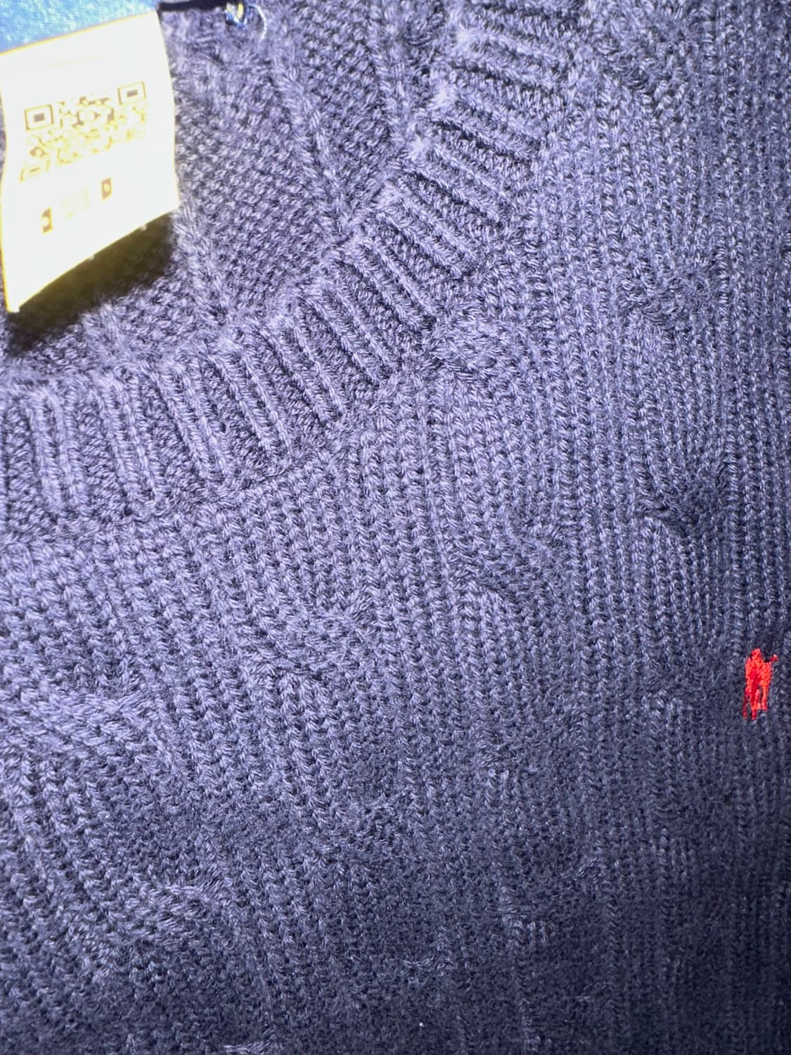 폴로랄프로렌 라운드넥 꽈배기 니트 상품이미지3