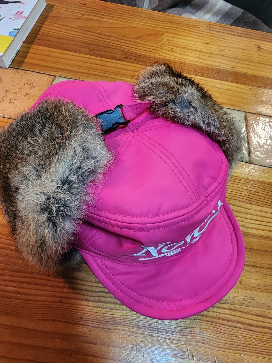 novent 핫핑크 귀돌이 방한모자 상품이미지6