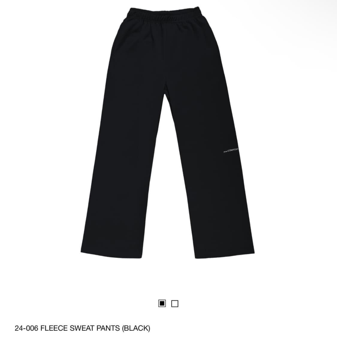 지초이 24-006 플리스 스웨트 팬츠 상품이미지1