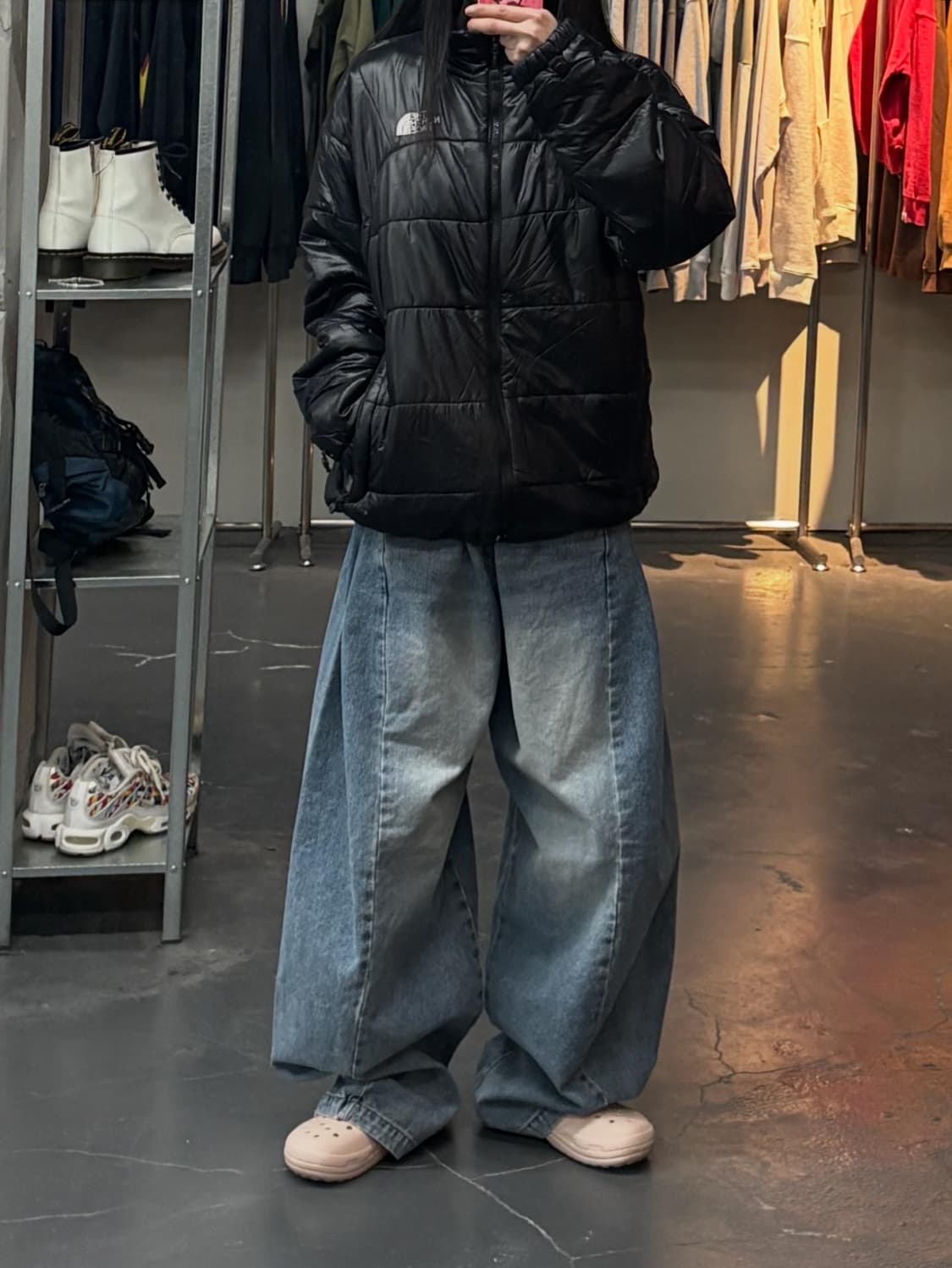 노스페이스 엑셀로프트 경량패딩 A3157 상품이미지1