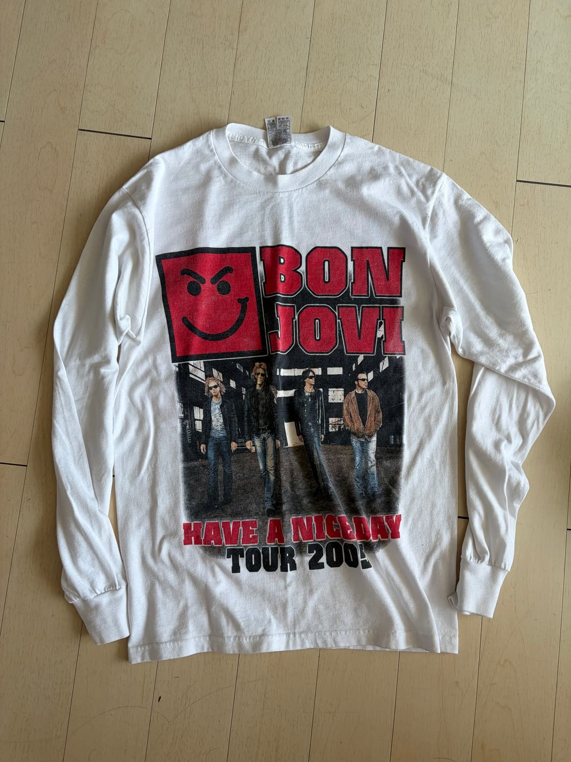 05년도 본조비 머천 긴팔티 상품이미지1