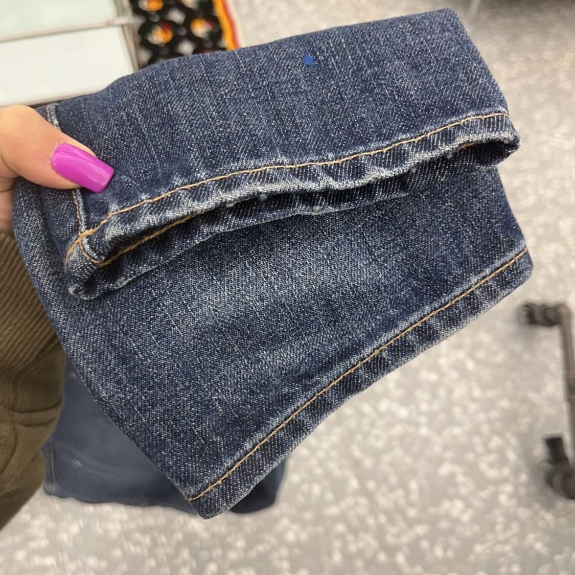 폴로 랄프로렌 유니크 커스텀 페인팅 데님 팬츠 28인치 C06908 상품이미지7