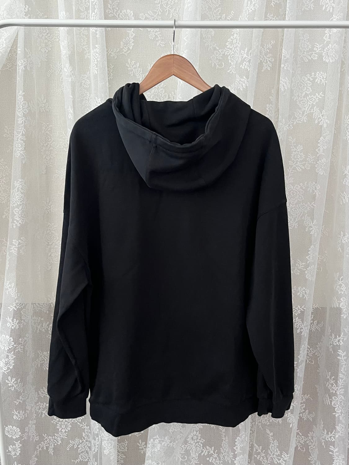 L) NBA 브루클린 네츠 후드티 블랙 상품이미지2