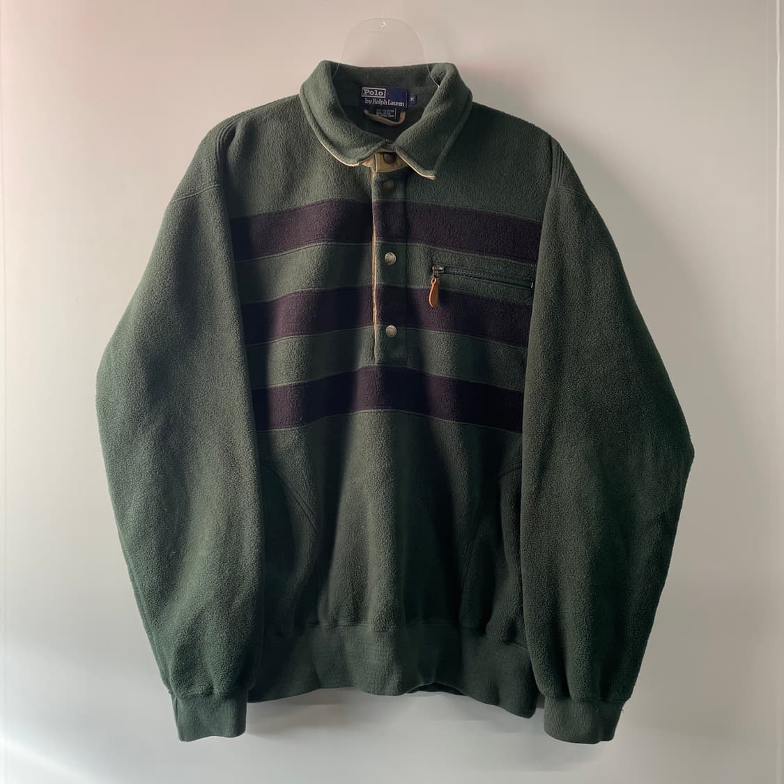 90s 폴로 랄프로렌 하프버튼 플리스 상품이미지1