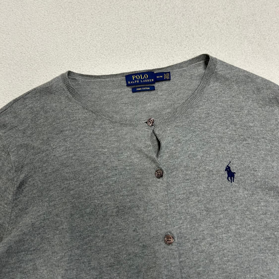 Polo Gray Cardigan  상품이미지5