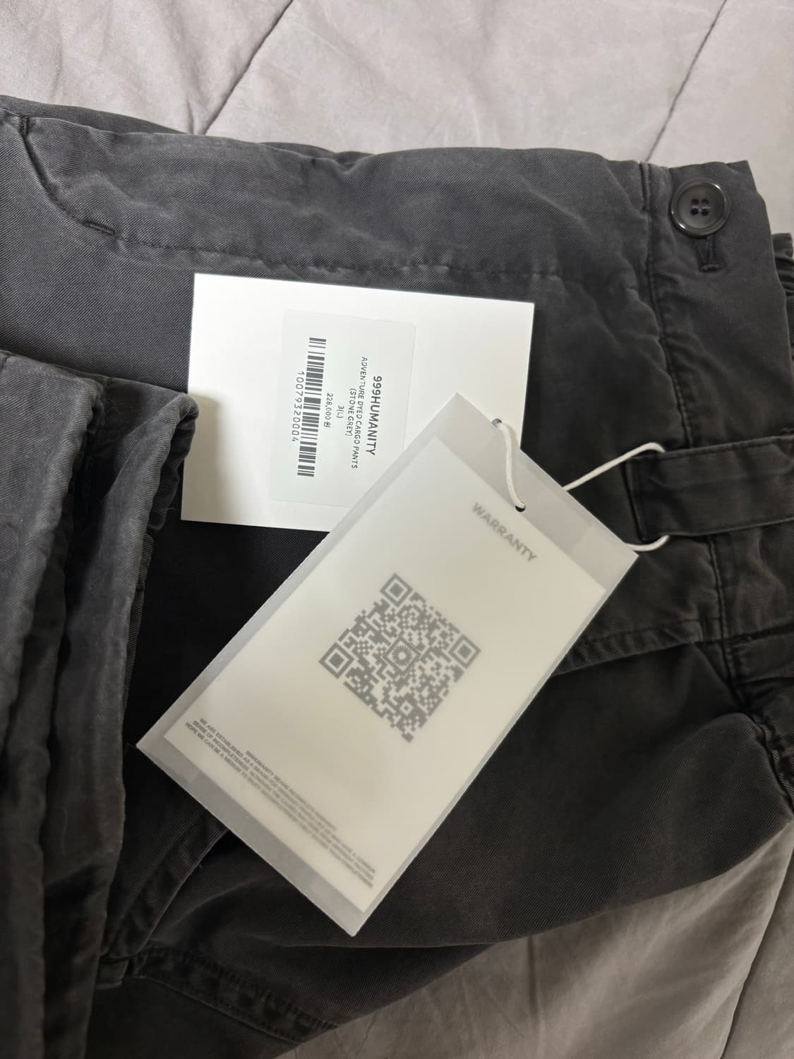 ADVENTURE DYED CARGO PANTS (STONE GREY) 상품이미지6