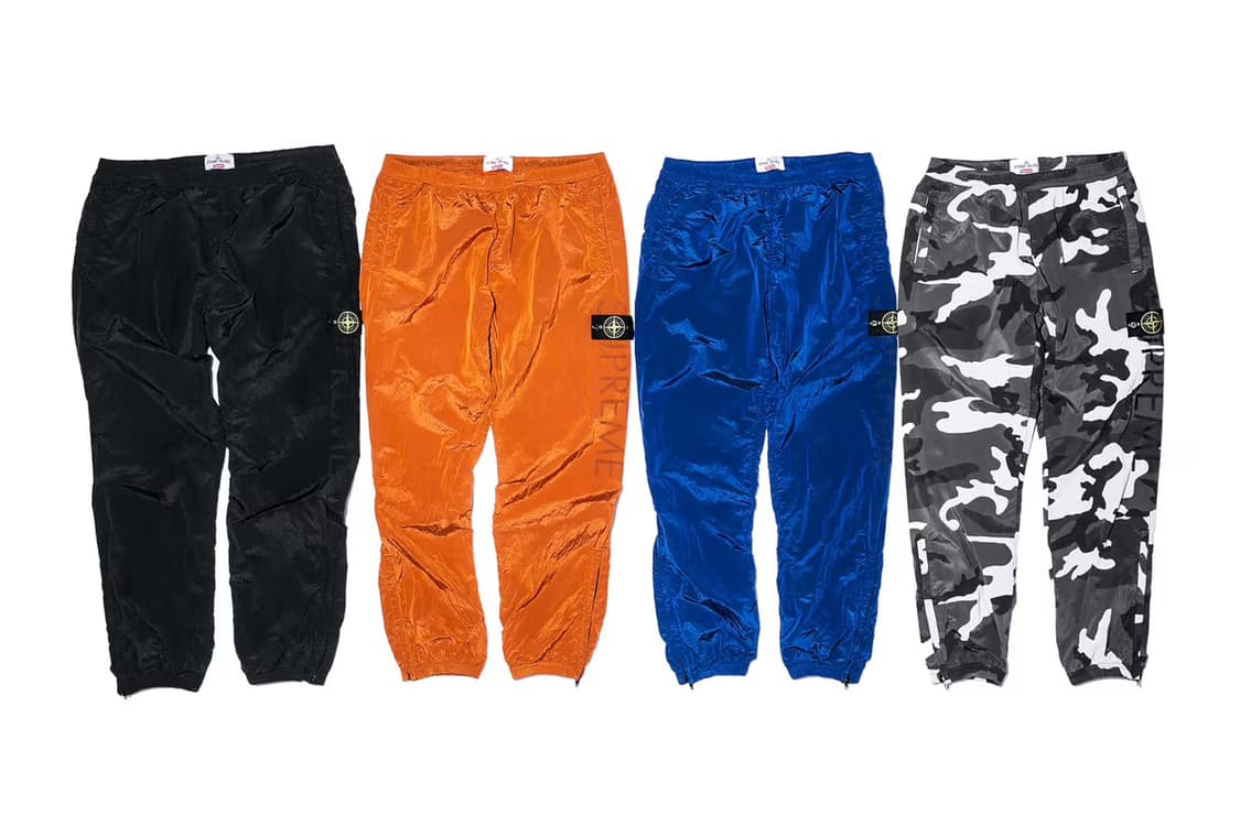 [S] 슈프림 X 스톤아일랜드 나일론메탈 트랙팬츠 카모 상품이미지2