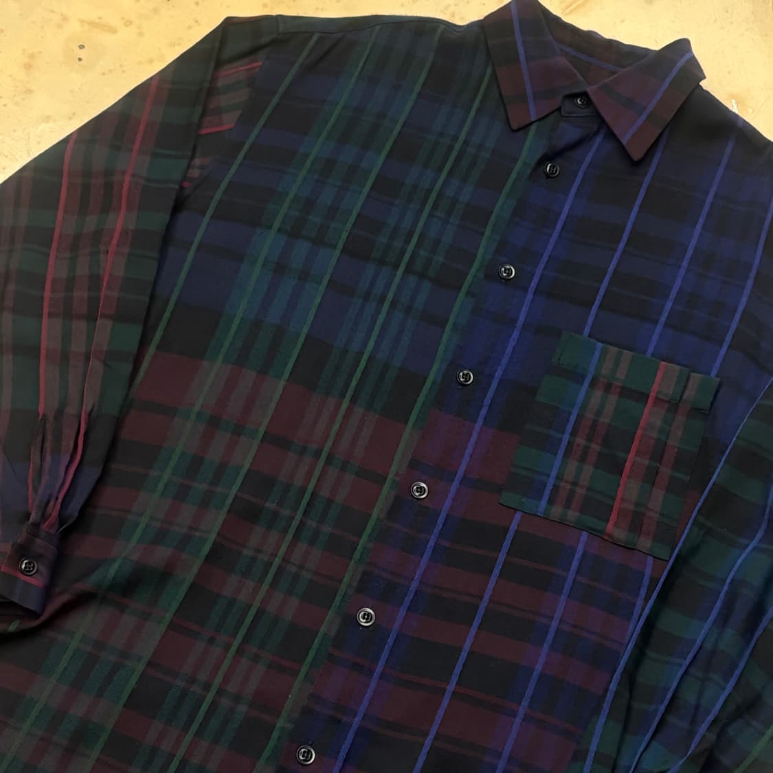 🫶🏻 요지야마모토 체크 셔츠 🫶🏻 상품이미지2