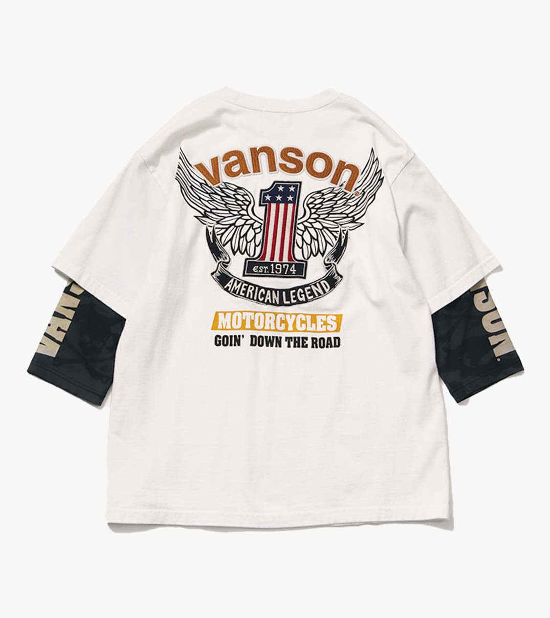 VANSON - LAYERED T SHIRT 상품이미지9