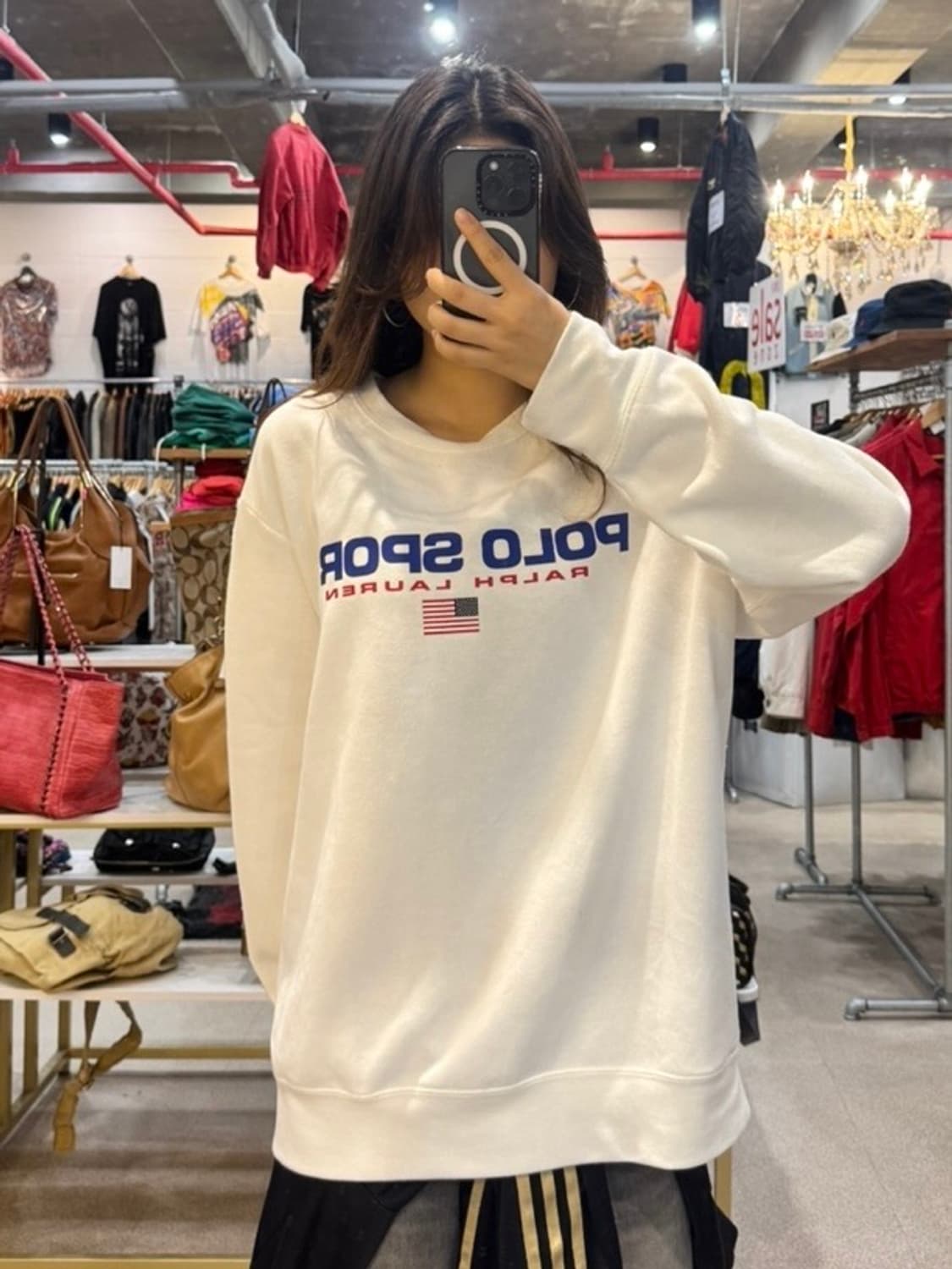 폴로 스포츠 맨투맨 티셔츠 상품이미지3