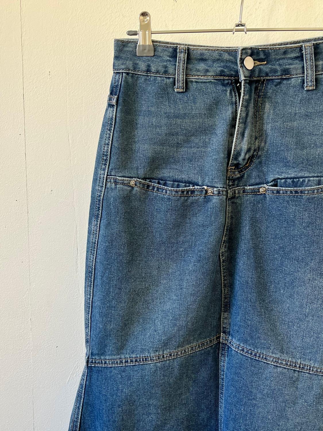 lips 투 포켓 데님 스커트 상품이미지2