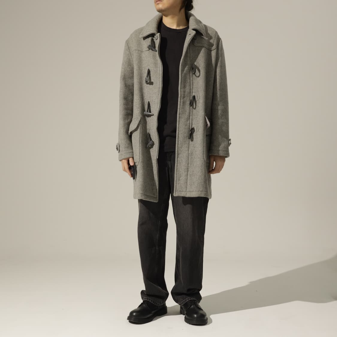 Vintage 지퍼 플라이 더플 코트 상품이미지9