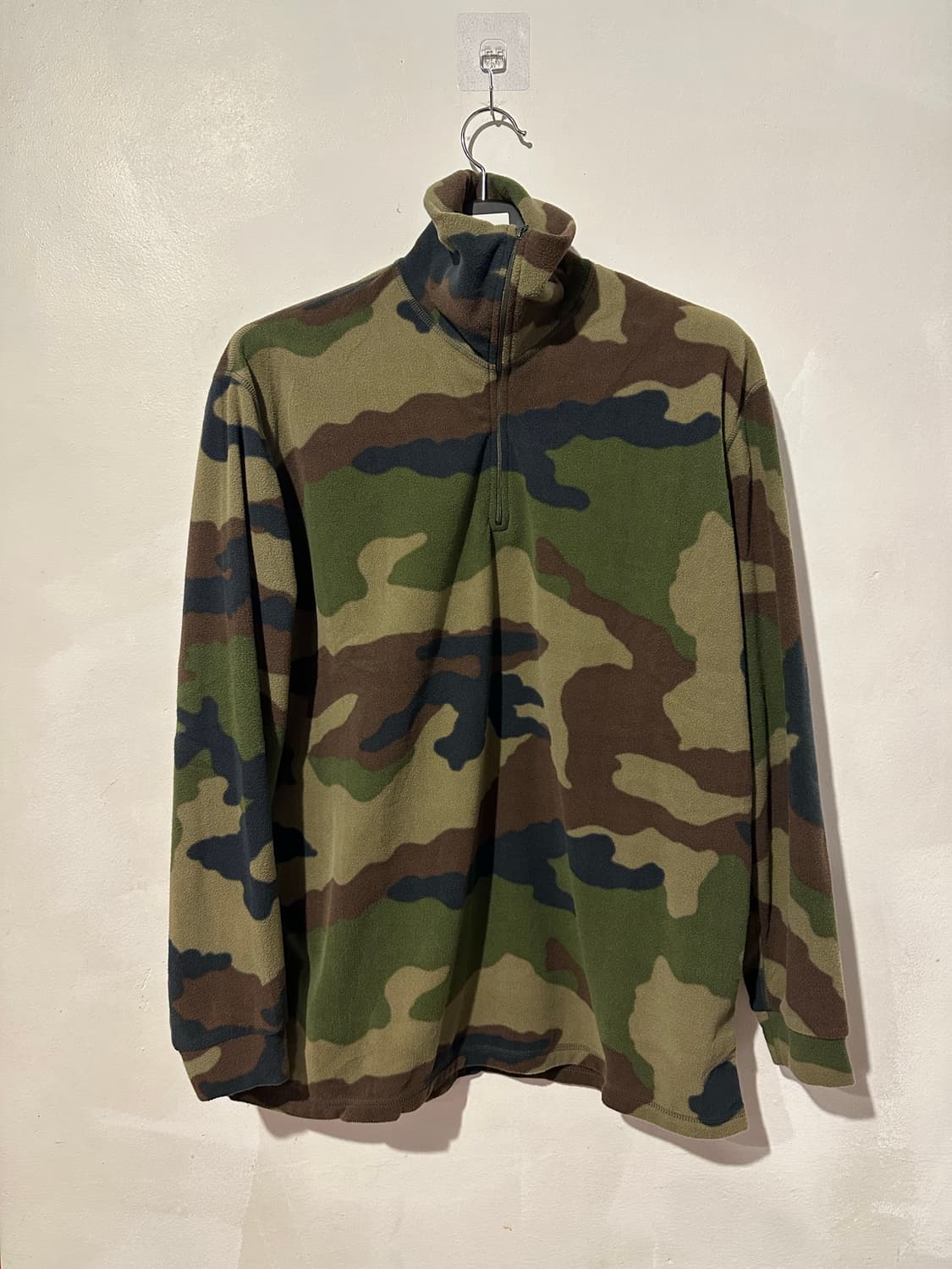 빈티지 프랑스군 우드랜드 플리스자켓 상품이미지1