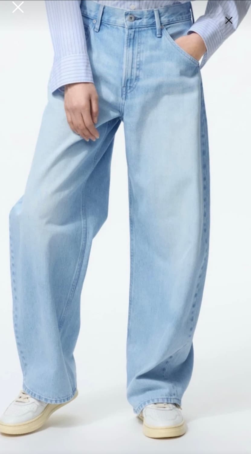 유니클로 배기 커브진 (28) 상품이미지1