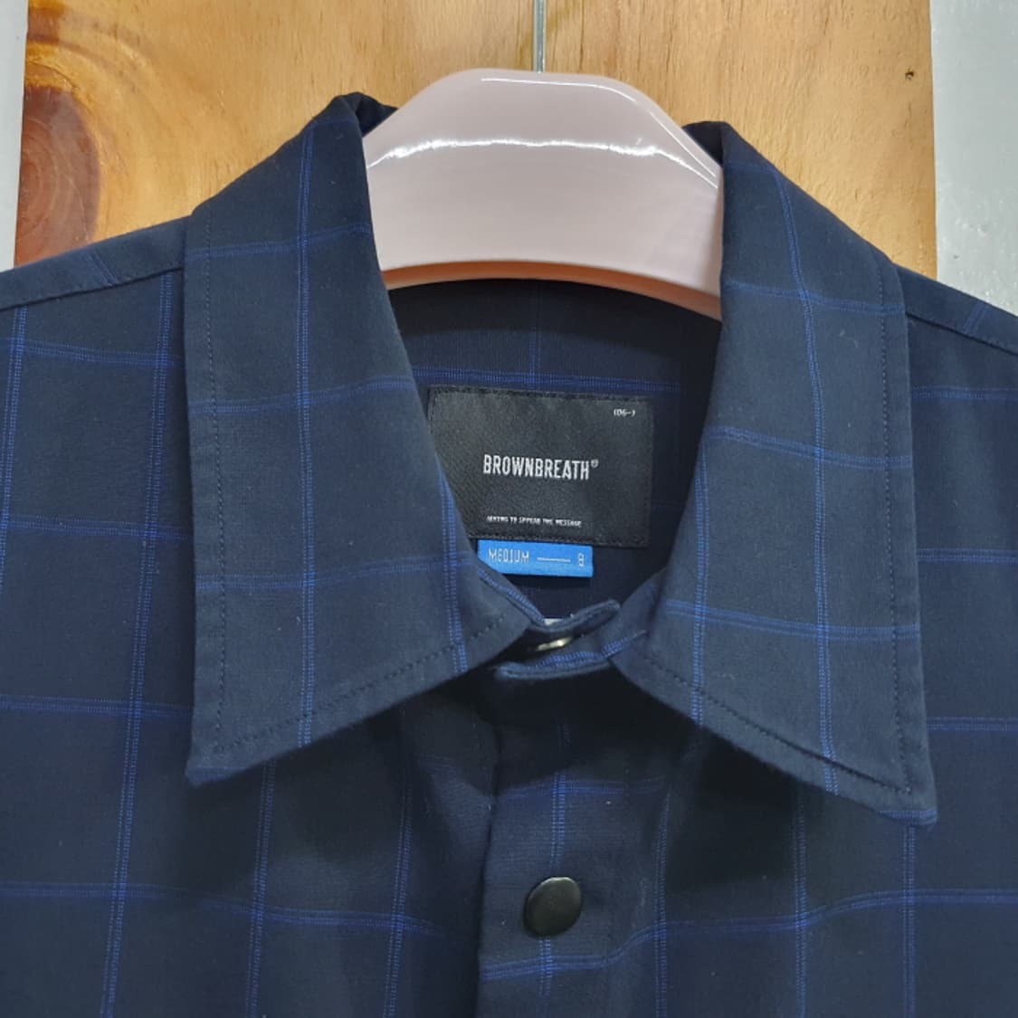 BROWNBREATH  체크 반팔남방(105) 상품이미지10