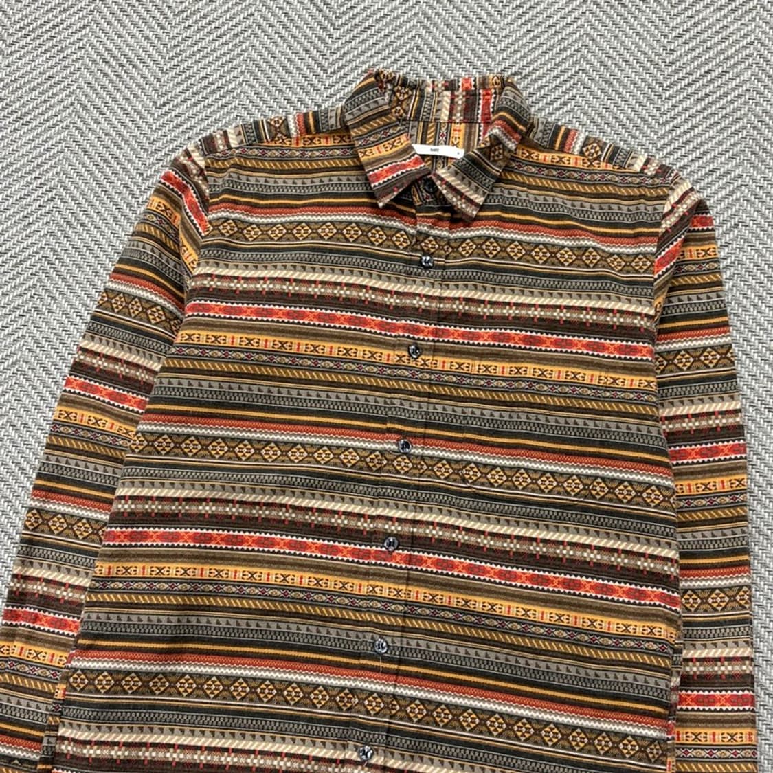 하레 에스닉 패턴 셔츠 v1991 상품이미지3