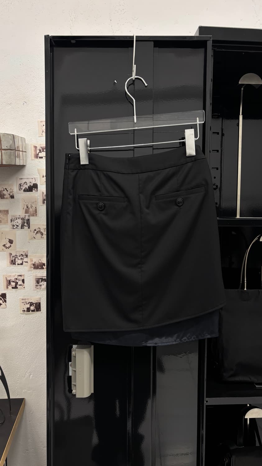 HELMUT LANG draped mini skirt 상품이미지3