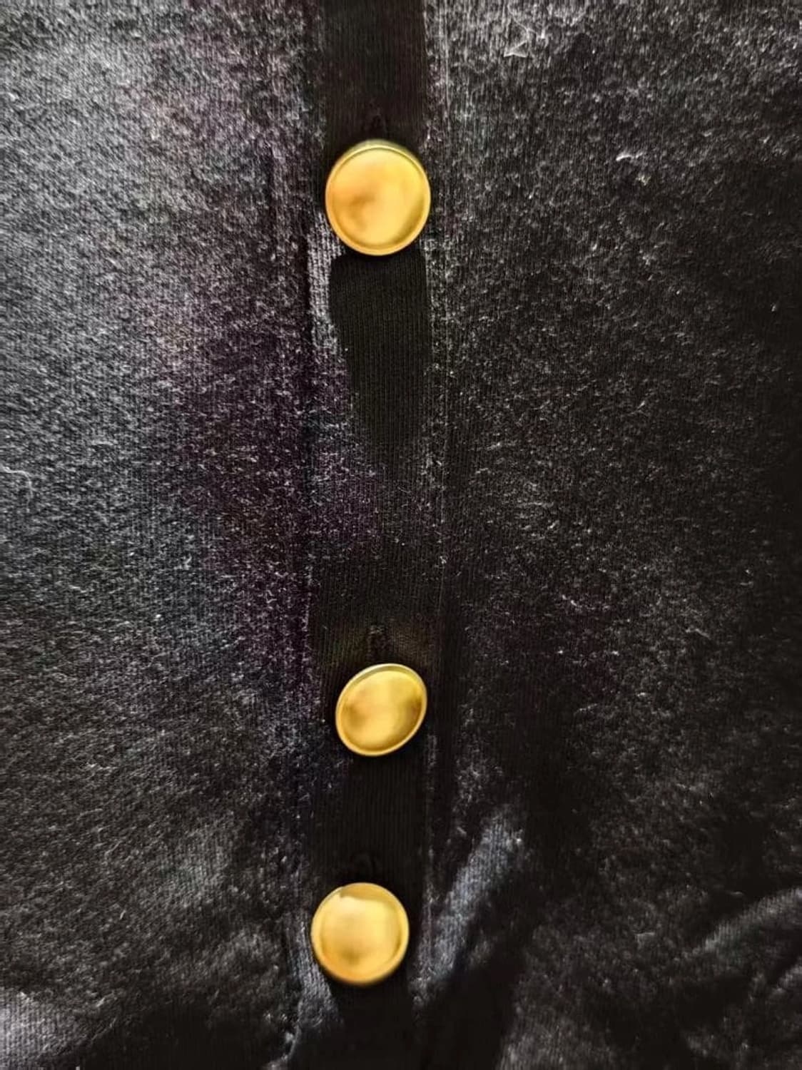 요지 야마모토 롱 슬리브 탑 블랙 상품이미지3