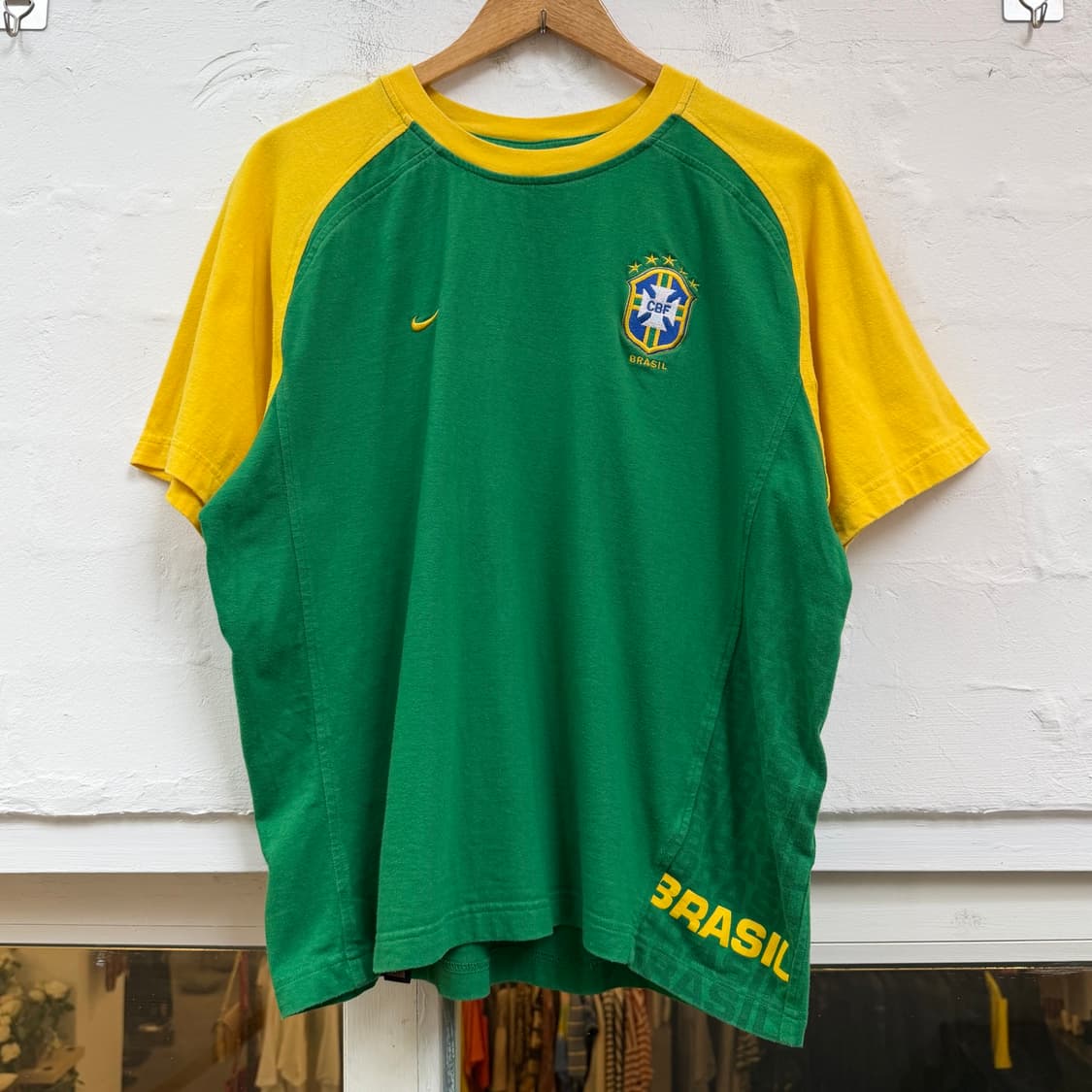 Nike 나이키 2002 월드컵 브라질 트레이닝 반팔티 M 상품이미지1
