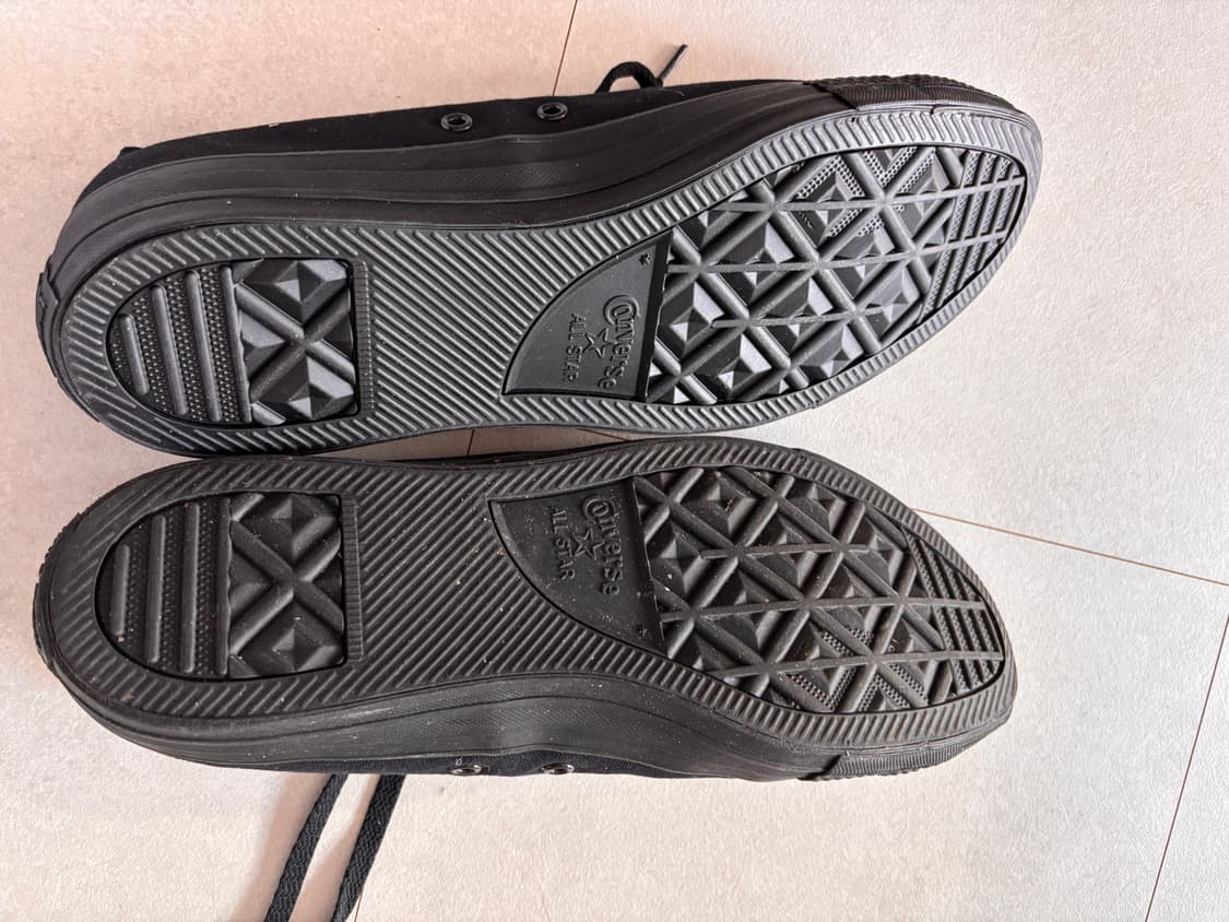 크롬하츠 아들내미도 다시 신는 올스타 로우 - 올블랙 290 상품이미지5