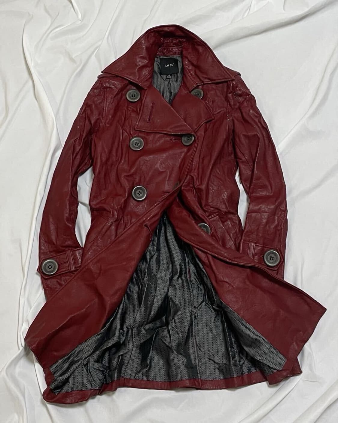 lad muscian 2002aw leather coat 상품이미지1