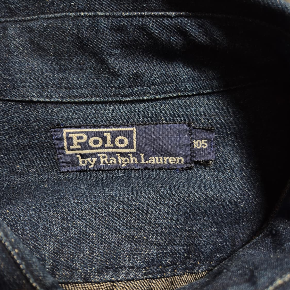 폴로랄프로렌 스터드 큐빅 데님 청 셔츠 105 상품이미지4