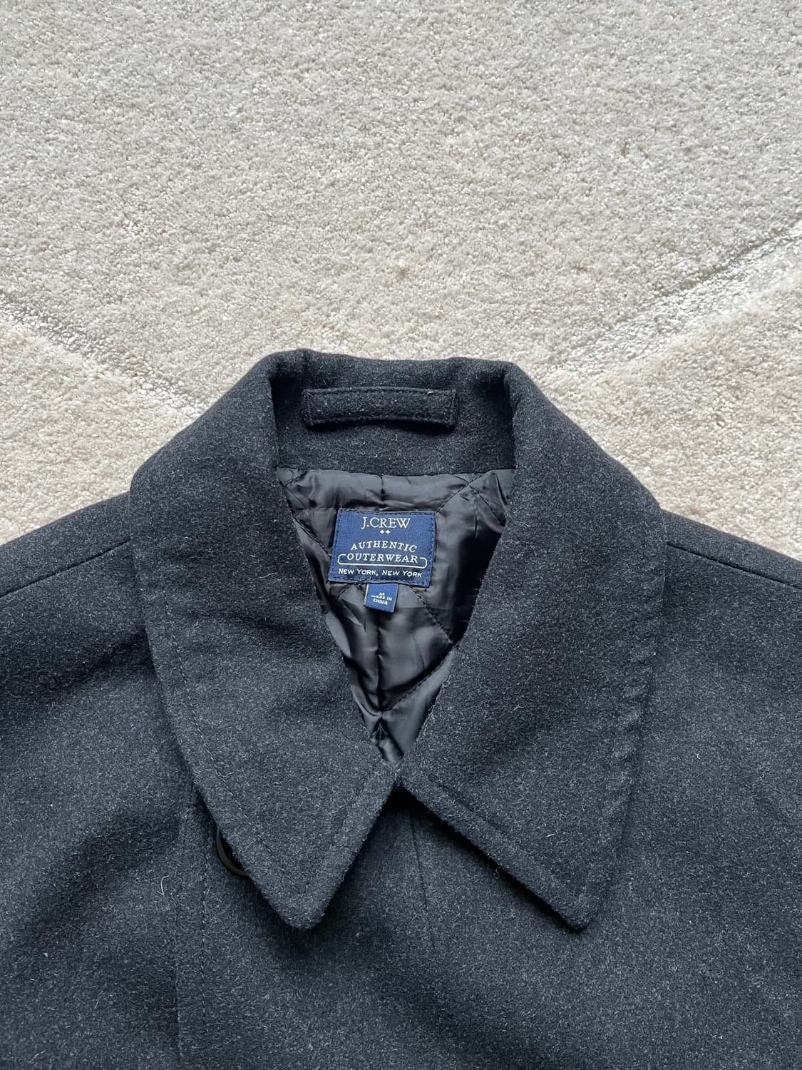 제이크루 뉴욕 클래식 울 피코트 (100-103) 상품이미지4