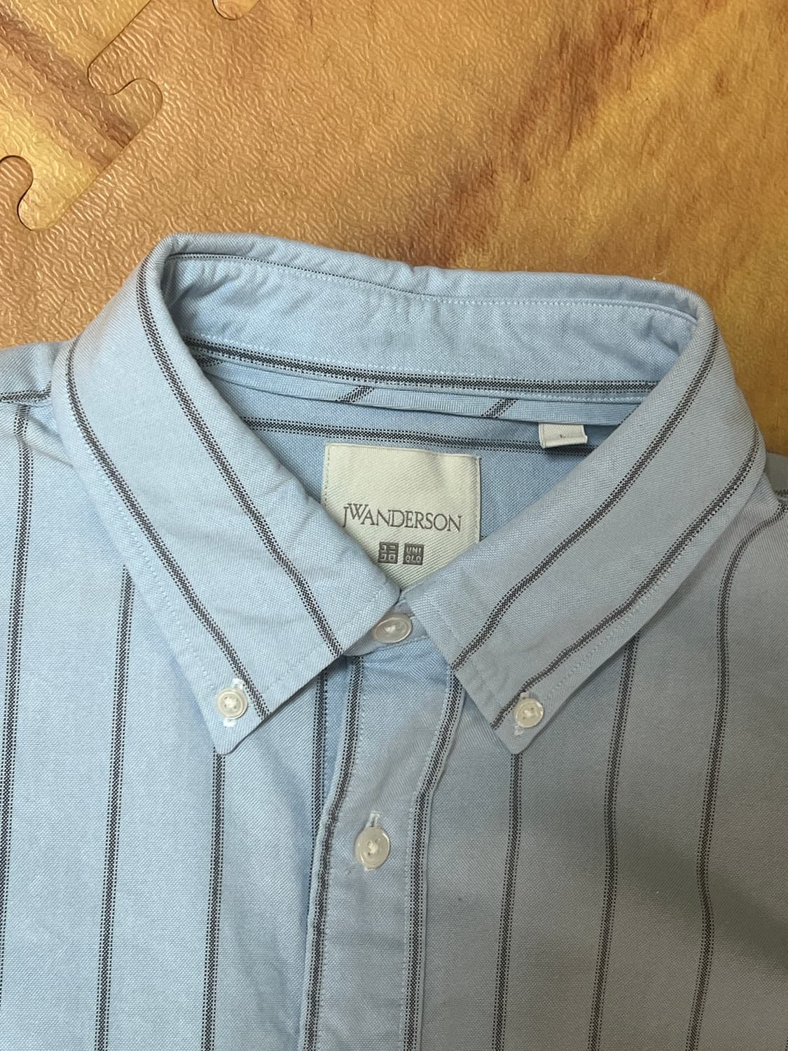 유니클로 jw 옥스포드 스트라이프셔츠 L 상품이미지2