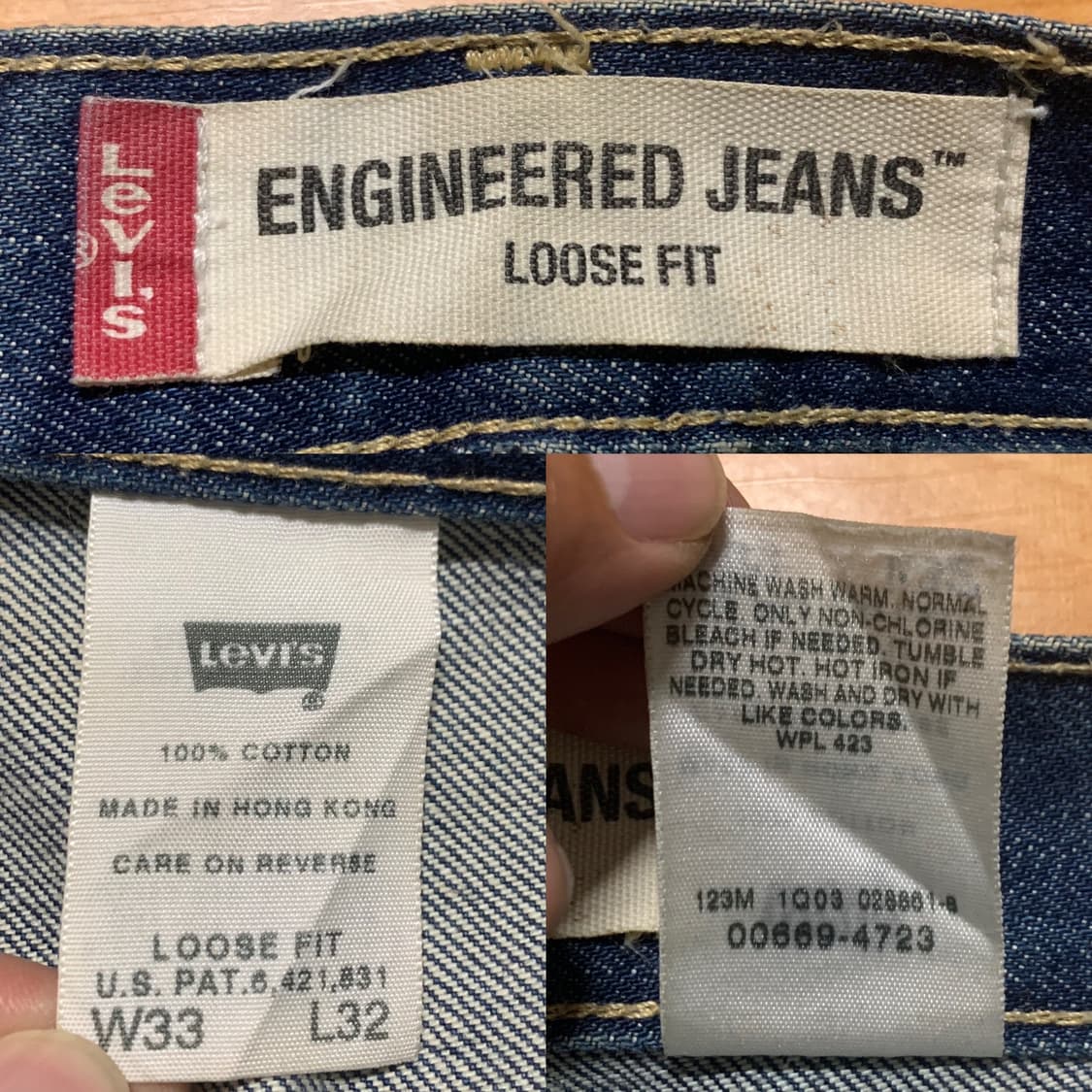 LEVIS 669 리바이스 엔지니어드 진 상품이미지7