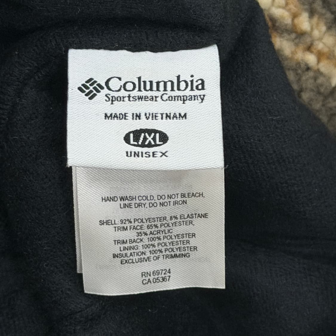 컬럼비아 빈티지 리얼트리 카모 트루퍼햇 귀도리 볼캡 모자 L-XL 상품이미지5