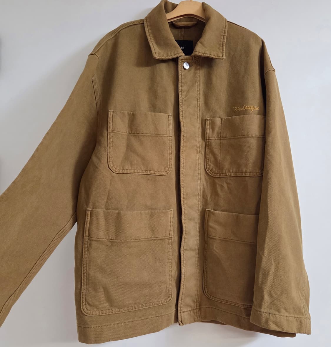 H&M 박시 트윌 포켓 워크 자켓 상품이미지2