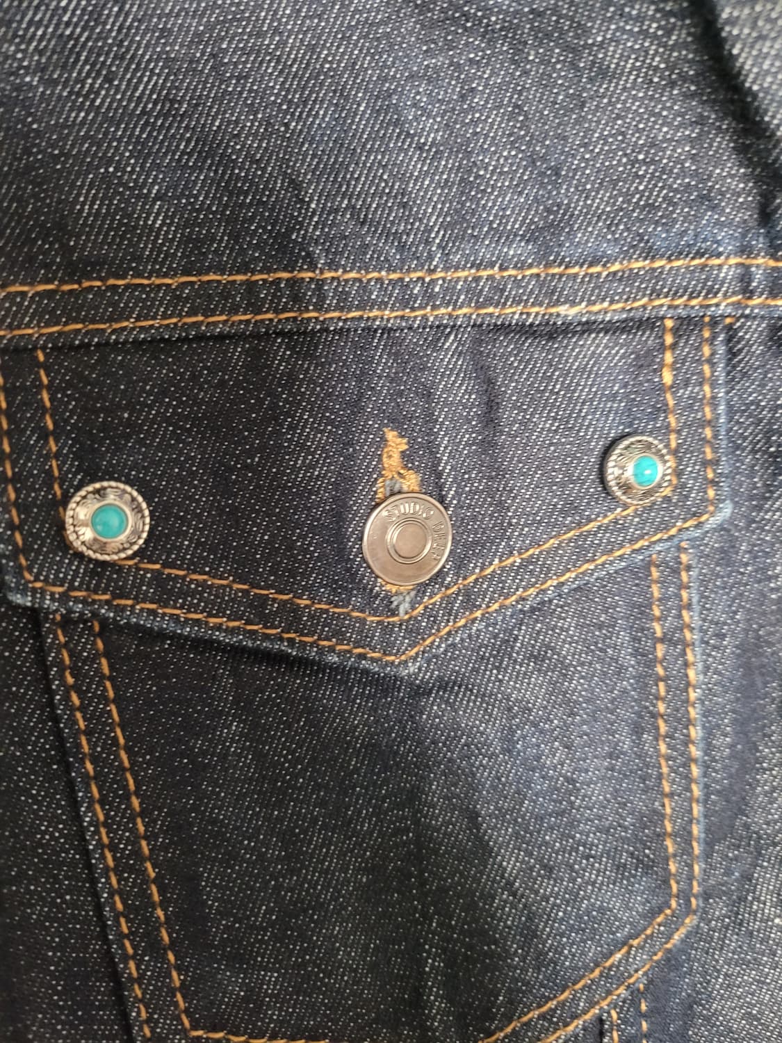 콘초 CONCHO  포인트 데님 자켓 상품이미지9