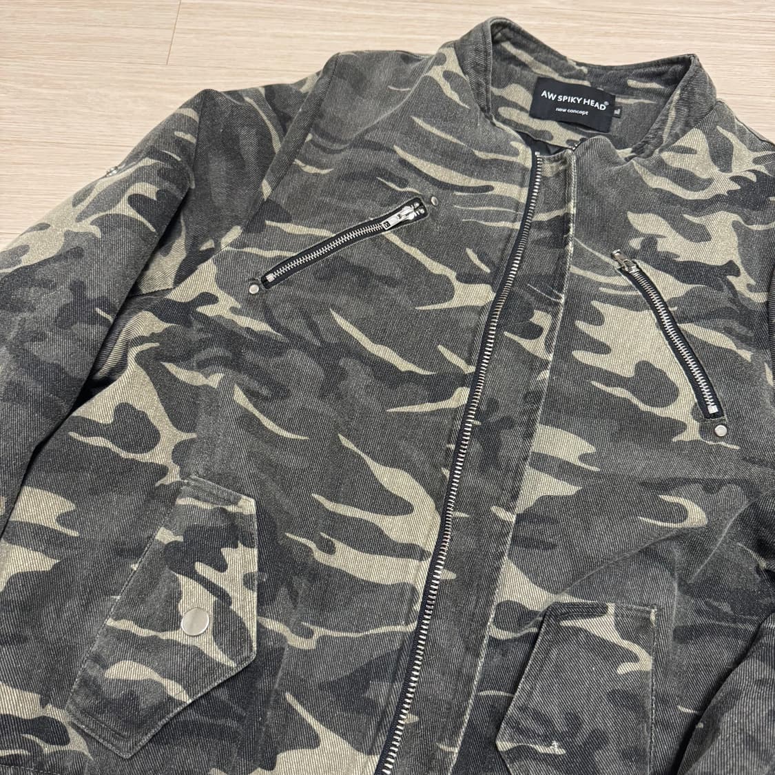 Vintage camo jacket 상품이미지4