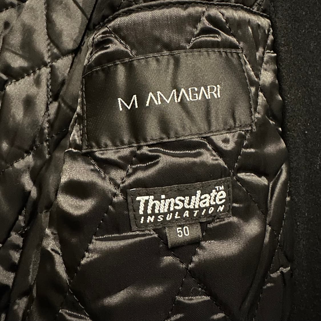 마마가리 염소가죽 스타디움 자켓 상품이미지7