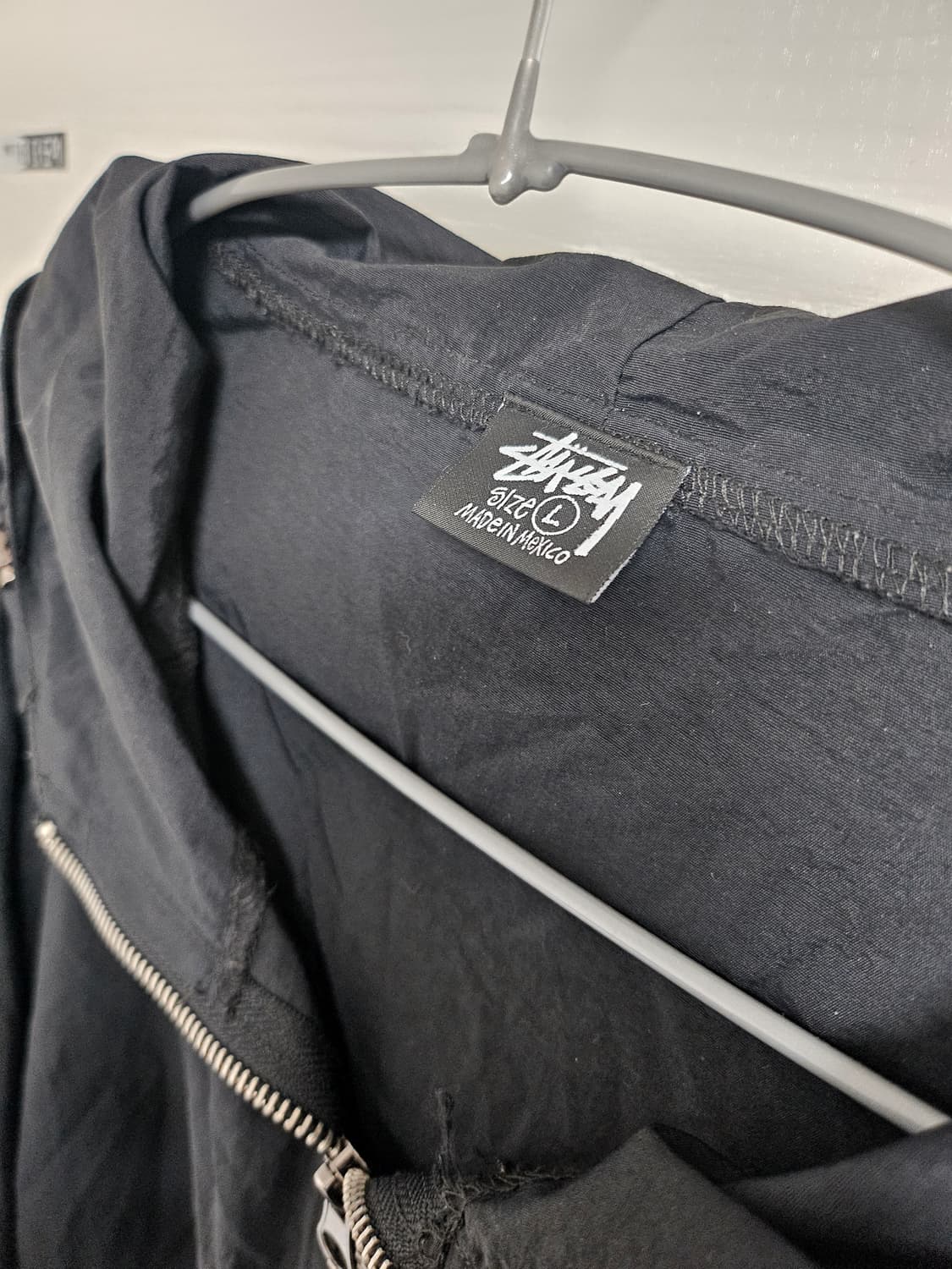 스투시 바람막이 블랙 사이즈 L 상품이미지3