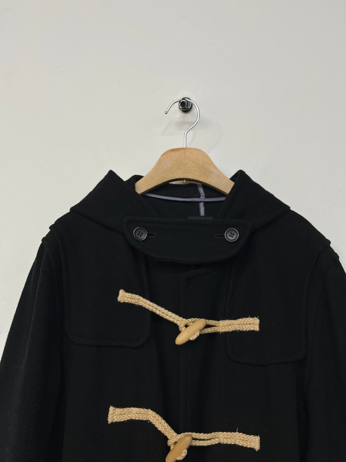 DOUBLE SHOCK 울 더플 코트 상품이미지5