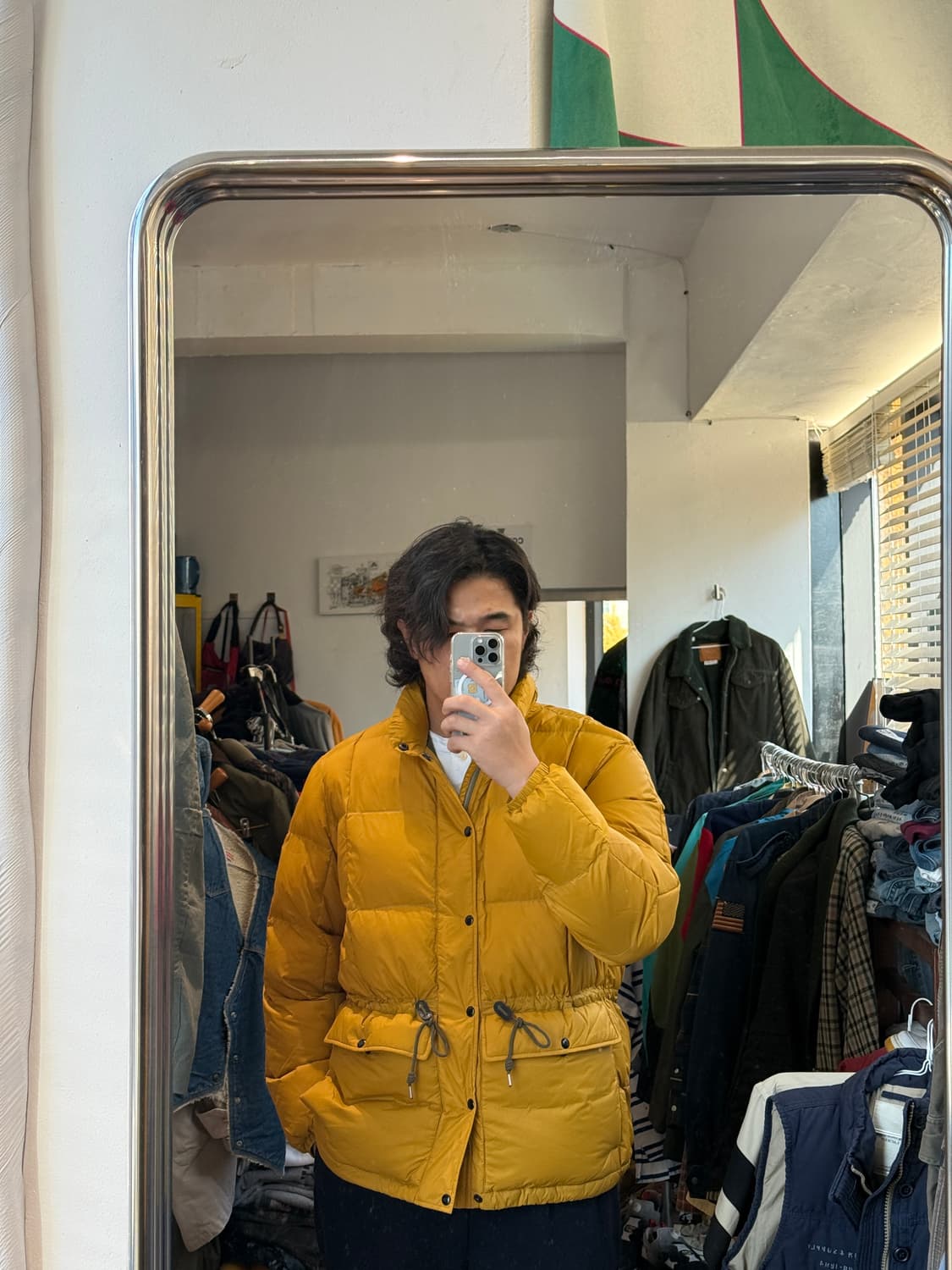 RRL Quilted Hood Padding Yellow XL 상품이미지8