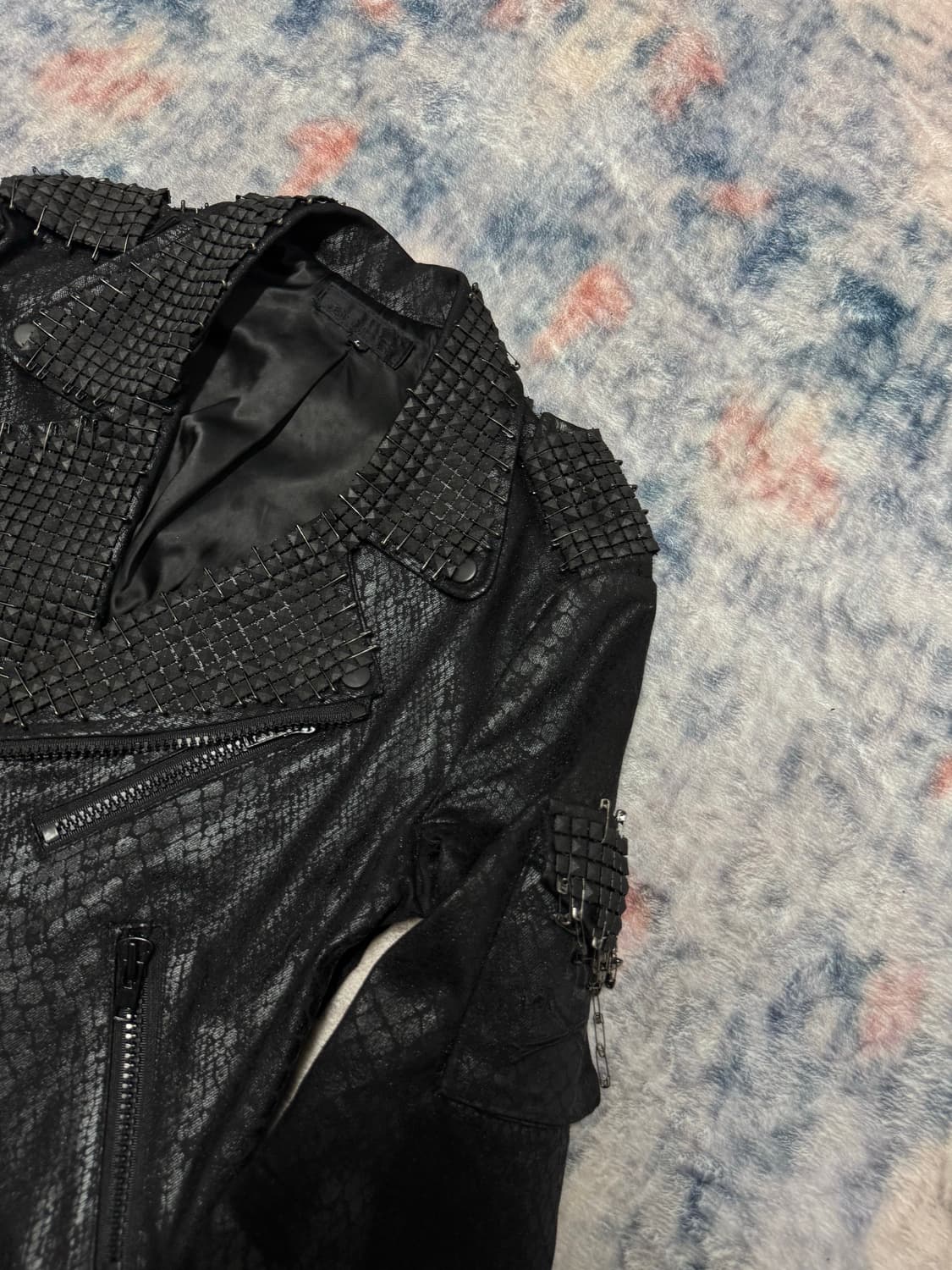 By the r stud python gimmick rider jacke 상품이미지4