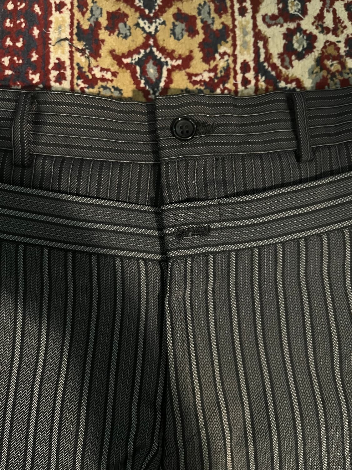 comme des garcons homme plus 도킹 스트라이프 팬츠 상품이미지3