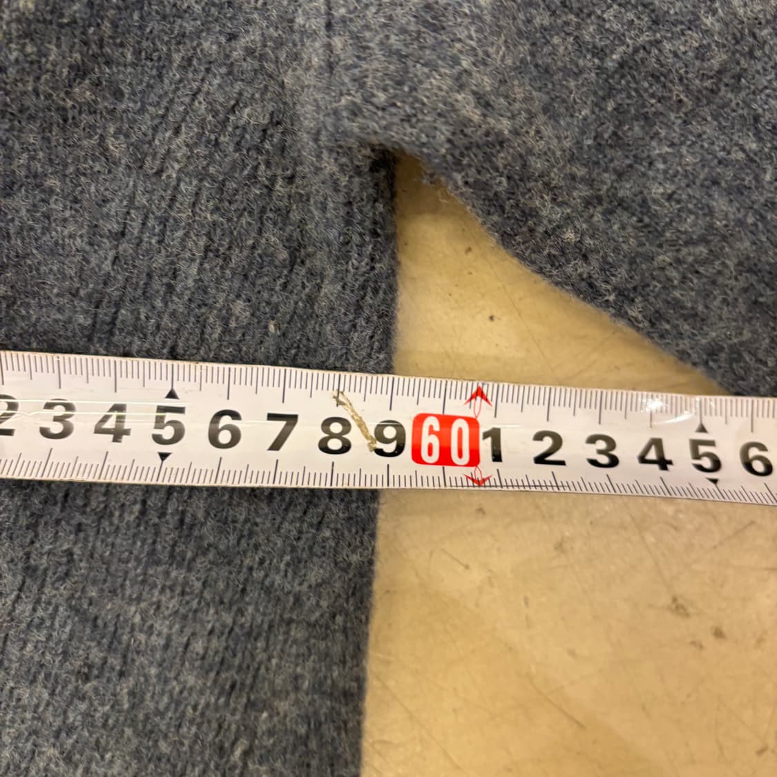 일꼬르소 캐시미어 블루 니트 상품이미지5