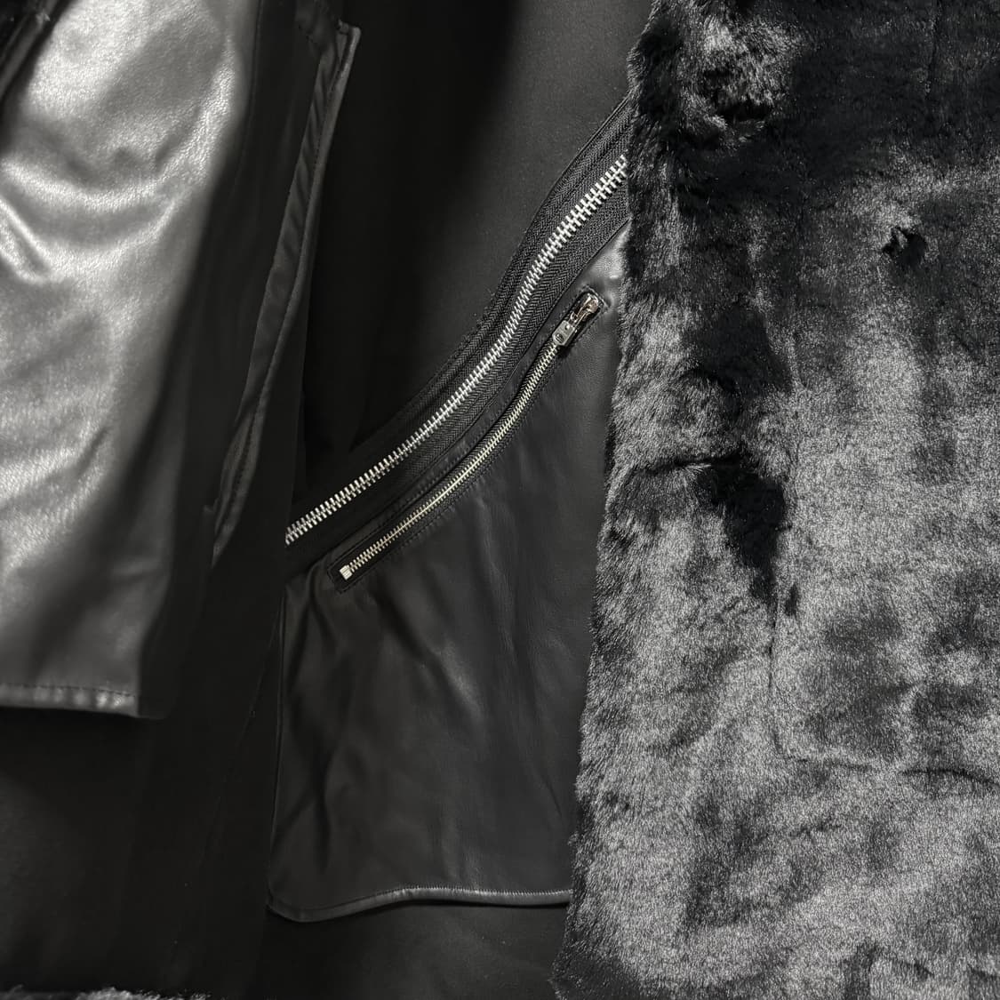 [44] 솔로이스트 22AW 벌룬 쉐입 퍼코트 상품이미지8