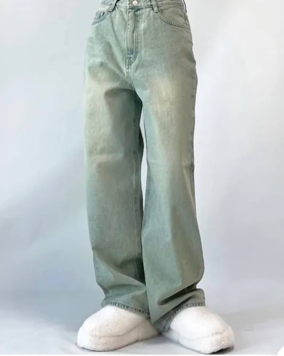 연청 와이드 데님팬츠 상품이미지3